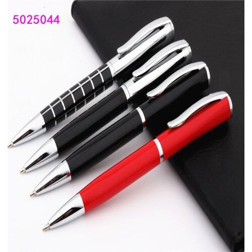 Luxury High quality 346 Heavy metal School student office Medium Nib Ballpoint Pen New