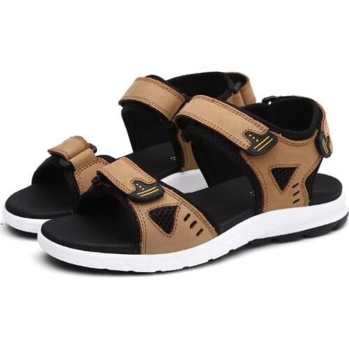 Fashion brand design mens sandals couple models sandals students summer beach shoes open toe mens sandals casual shoes men
