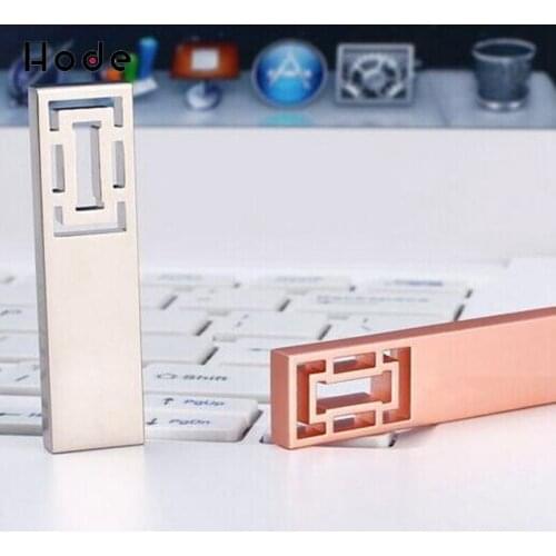 1TB 2TB 2.0 Neutral window grilles USB Flash Drive Metal Portable USB Flash Drive