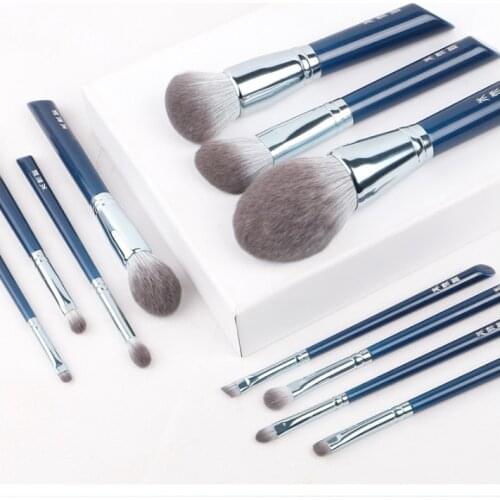 11 Pcs Makeup Brush Suits Contour Foundation Powder Highlight Eyeshadow Eyebrow Concealer Lips Eyeliner Profession Make Up Tool