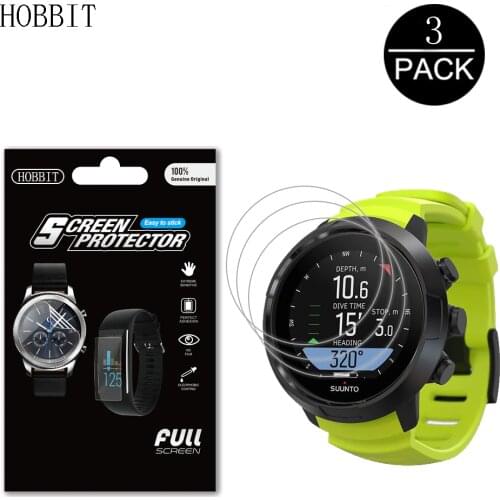 3Pcs For SUUNTO D5 DX D4F D6I D4I Novo Anti-shock 7H Nano Explosion-proof Screen Protector HD Smart watch Film for Suunto Watch