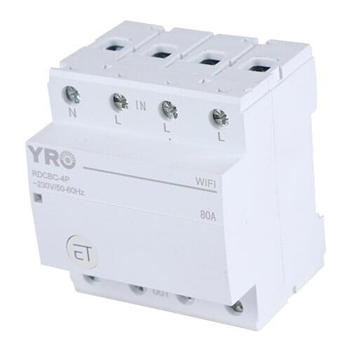 4pole Housings WIFI Smart Magnetic Miniature Circuit Breaker