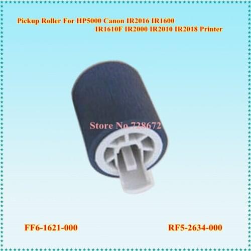 6pcs FF6-1621-000 RF5-2634-000 Pick UP Roller for HP5000 5000 5100 Canon IR 2016 2018 1610 1600 Printer Pickup
