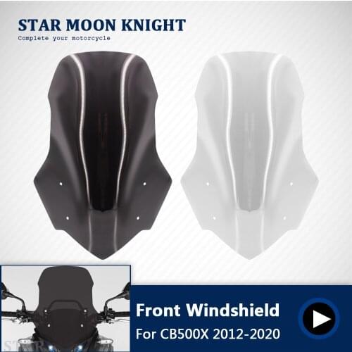 Motorcycle Accessories Screen Windshield Fairing Windscreen For Honda CB500X CB 500 X CB500 2012-2020 2019 2018 2017 2016 2015