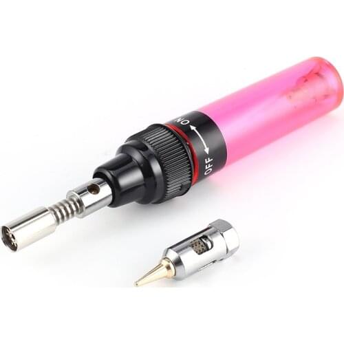 Mini Cordless Soldering Iron VA-100 Blow Cordless Solder Iron Pen Shaped Gas Soldering Iron Gun Welding Tool