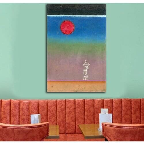 Far Away by Wassily Kandinsky Decoration Paints Home Decor On Canvas Modern Wall Art Canvas Print Poster Canvas Painting