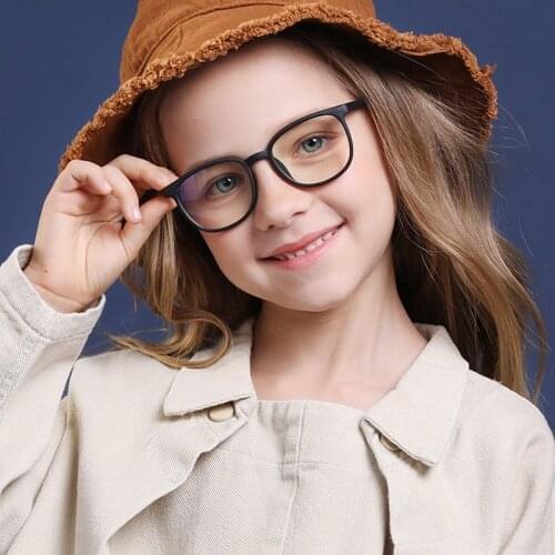 Blue Light Kids Glasses Boy Girl Optical Frame Transparent Child Glasses Anti Glare Computer Prescription Glasses2020 UV