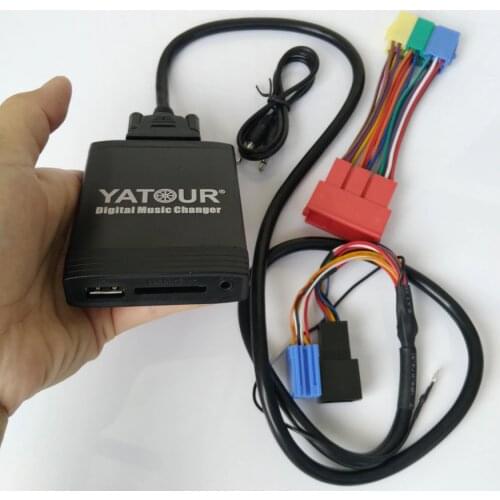 Yatour YTM06-VW8D+YT-Audi20 for Audi A2 A3 A4/S4 A6/S6 A8/S8 TT AllRoad Headunit Radio Digital CD changer USB MP3 Player AUX SD