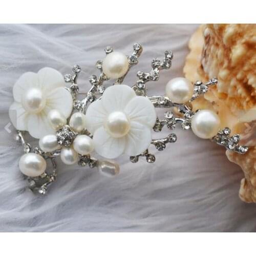 HAI YING WEI YE White Brooches For Clothes