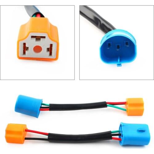 Conversion Wire 9007 HB5 TO 9003 HB2 H4 Two Harness Head Light Bulb Connector
