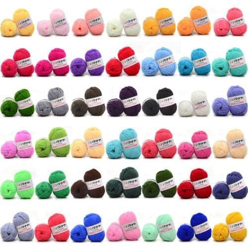 Milk Cotton Yarn Comfortable Wool Blended Yarn Apparel Sewing Yarn Hand Knitting Scarf Hat Yarn Crochet Knitting Yarn