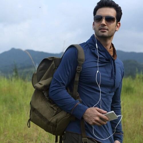 Men Long Sleeve T-shirts Military Tee Shirts Male Casual Cotton Scarface Tactical Tshirts Army Turtleneck Combat Top Men Clothes