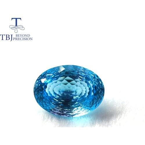 Natural Big size sky blue topaz bird nest cutting Loose gemstone For Diy jewelry 925 silver 18k 14k gold jewelry tbj jewelry