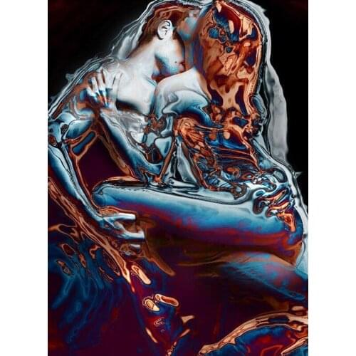 Sale 5D diamond embroidery Sexy couple art pattern diamond painting cross stitch rhinestones mosaic full Square decoration FG457