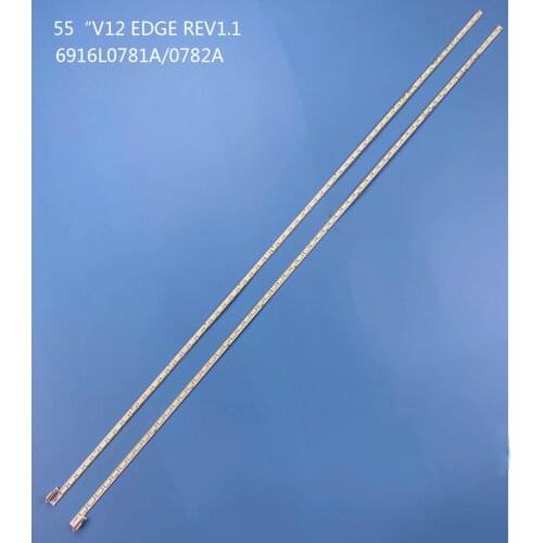 LED Backlight strip For LG 55LM6200 55LM4600 6920L-0001C 6922L-0003A 6922L-0004A LC550EUN SE F1 55E600Y 6916L0781A 6916L0782A