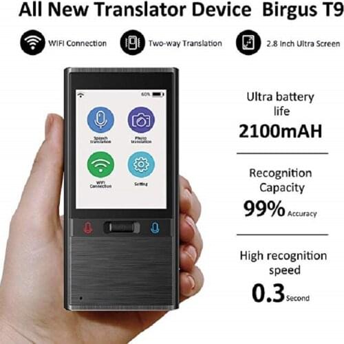 T9 Smart Translator Photo Translation 106 Offline Languages Instant Voice Translator For Learning Travelling Business