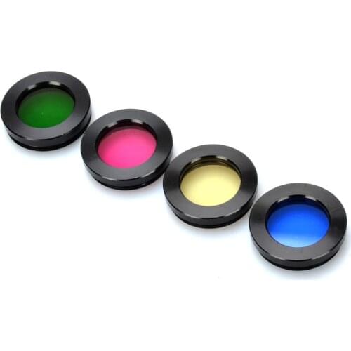1.25 inch Astronomic Telescope Optical Glass Color Nebula Moon Light Filter Inch Fine Screw Astronomical Telescope Accessories