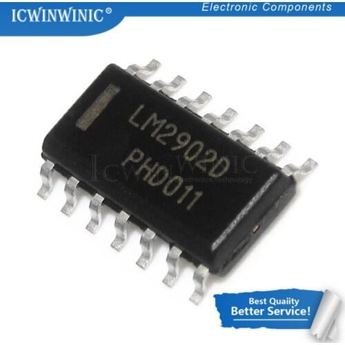 10PCS LM2902DR SOP14 LM2902 SOP SMD new and original IC