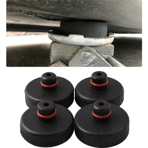 4Pcs Jack Lift Pad Adapter Tool for Tesla Model S/X/3 with Storage, Bag Protects Battery & Chassis