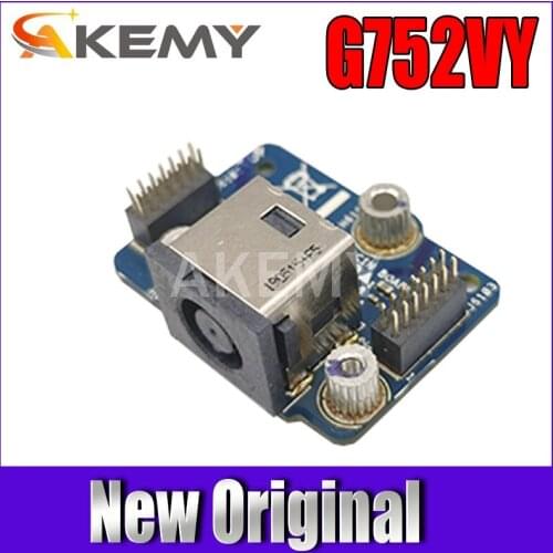 Akemy G752VY DC Board Port For Asus G752V G752VM G752VT G752VY G752VS G752VL DC Power Jack Power Board Connector