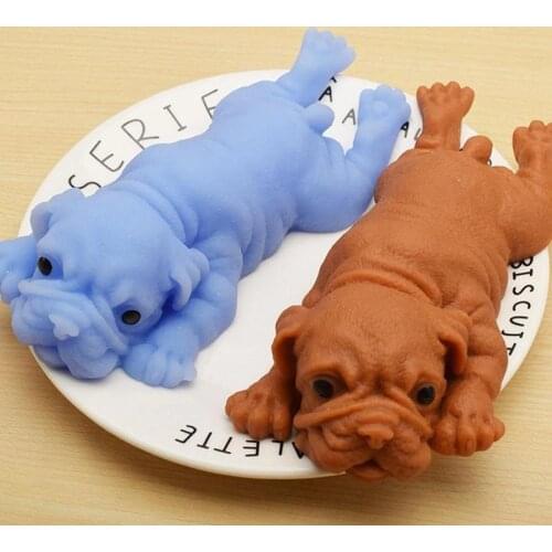 Antistress Dog Toy Cute Puppy Soft Toy Pug Healing Kawaii Dog Stress Reliever Toys Puppy Soft Toy Fidget Toys
