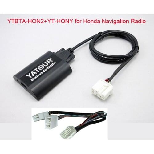 Yatour Bluetooth adapter for Honda Accord Civic CRV Odyssey Navigation Radio car Phone Call A2DP Music Interface MP3 Player