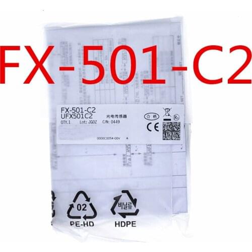 FX-501-C2 Digital Optical Fiber Amplifier Photoelectric Sensor 100% New Original Replace FX-301 /311