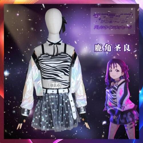 Love Live!Sunshine!! Aqours Saint Snow Kazuno Sarah Kazuno Seira Uniforms Cosplay Costume
