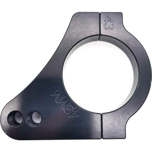 Motorcycle Bike 43mm CNC Aluminum Alloy Steering Damper Fork Frame Clamp Bracket