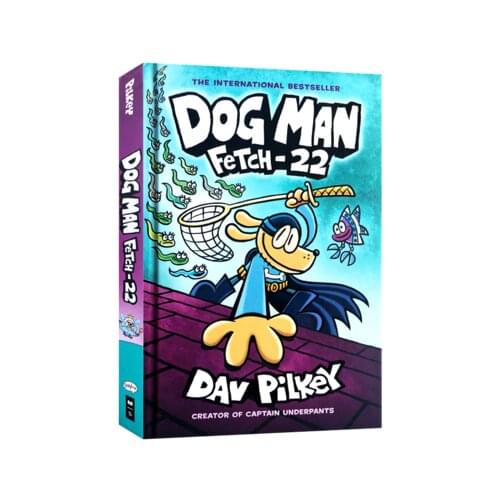 Dog Man 8 Fetch-22 From the Creator of Captain Underpants English Kids Child Hilarious Humor Color Novel Manga Comic Book Age >3