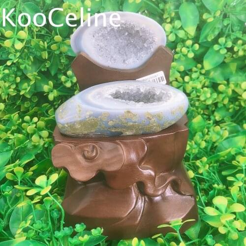 Natural Crystals Quartz Agate Geode Cluster Freeform Energy Reiki Stones Room Home Aquarium Decoration Accessories Gemstone