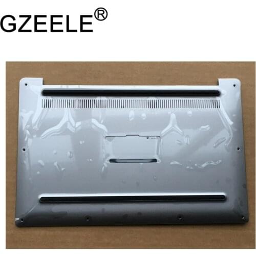 GZEELE new Base Bottom case Bottom Cover Assembly FOR Dell XPS13 9350 9360 0NKRWG NKRWG AM161000802 silver