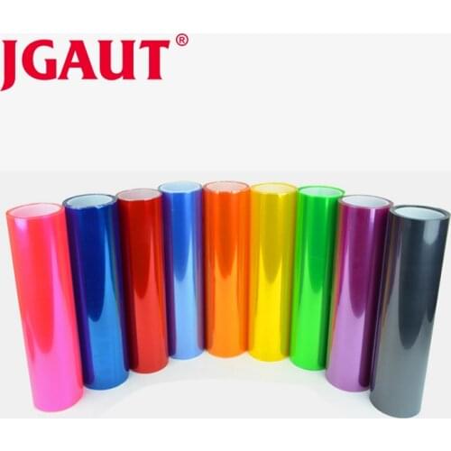 JGAUT 40x100cm Car Color-Changing Film Car Styling Chameleon Headlight Taillight Vinyl Tint Sticker Light Film Wrap
