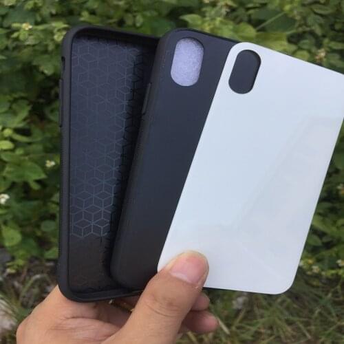Glass TPU soft sublimation blank phone cases for heat transfer printing