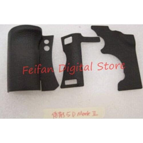 New Rubber Body Shell for Canon for EOS 5D Mark II / 5DII / 5D2 Digital Camera Repair Part + Band