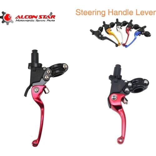 Alconstar- ASV F3 Short/ Long Motocross Dit Pit Bike Off Road Steering Brake Handle Lever For Honda CR CRF YZF WRF KX KXF RM RMZ