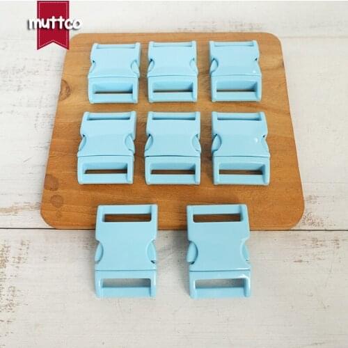 Blue metal buckle quick side release buckle for garment bag dog accessories 20mm webbing DIY pet collar supplies CCK-20B