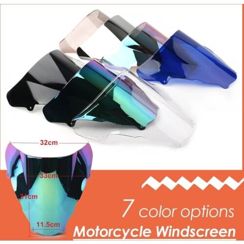 SV650 Motorcycle Windshield Windscreen Wind Deflectors For SUZUKI SV650S SV 650 S 1999 2000 2001 2002 ABS Plastic