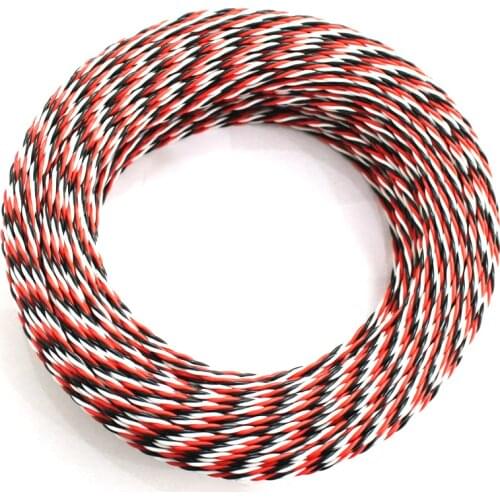 500mm Length 30/60 Core RC Servo Extension Cable Wire for JR/Fu Taba Airplane Fixe-Wing FPV Drones