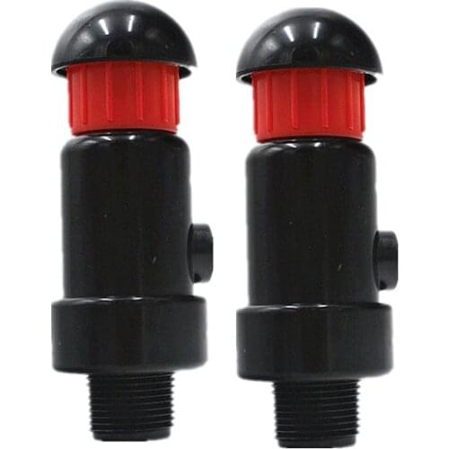 5pcs 3/4inch Air Vacuum Relief Valve Air Vent Installed on Drip Irrigation or Drip Tape Systems Drip Tape Watering Fittings