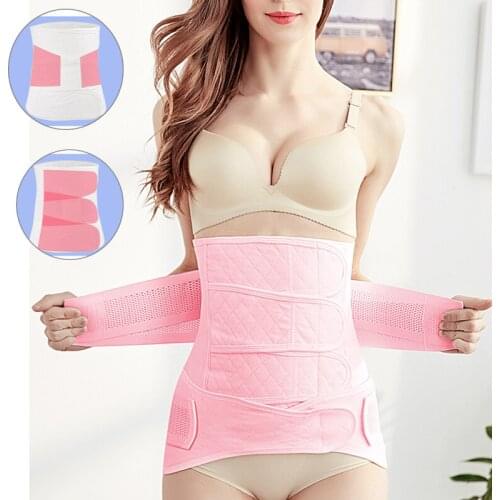 SAYFUT Body Shaper Women Waist Trainer Belt Belly Band Belts After Birth Slim Belt Corset Postpartum Tummy Trimmer