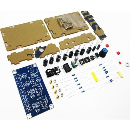 New 1set Headphone Amplifier Board Kit AMP Module Kit For Classic 47 DIY with case