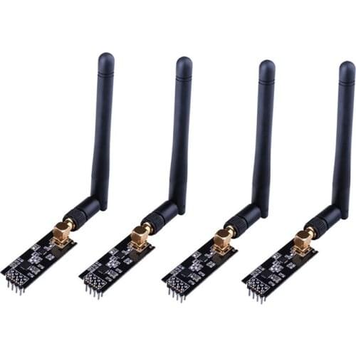 4PCS 2.4G NRF24L01+PA+LNA Wireless Module with Antenna 1000 Meters Long Distance for Arduino