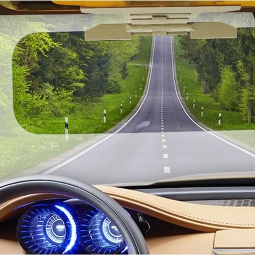 Car Solar Shade Daytime Night Glasses Visors Auto Solar Shield Sunshield Window Film Awning Anti-Dazzle Glare Driving mirror