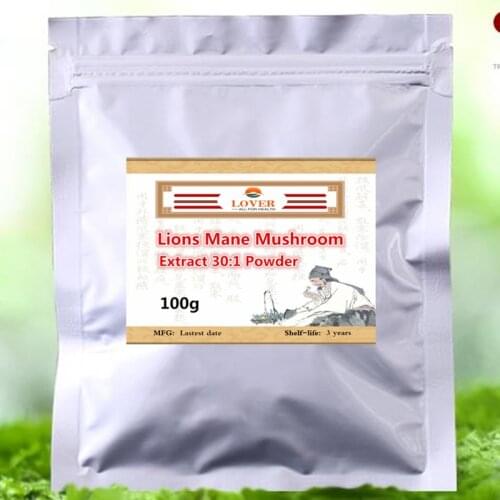 Pure Nature Lions Mane Mushroom Extract 30:1 Powder,Hericium Erinaceus,Bears Head Tooth Mushroom Import From China