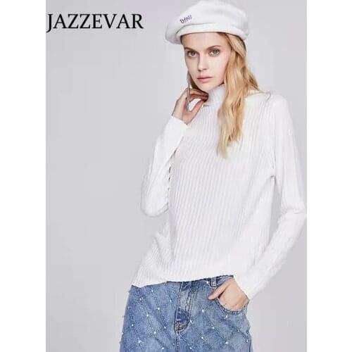 JAZZEVAR Women's Plain T-shirts