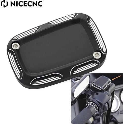 Edge Cut Clutch Master Cylinder Cover For Harley Touring Electra Glide CVO Street Glide Night Rod Ultra Limited