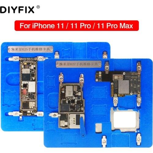 Mijing K25 K27 For iPhone 11/11Pro/11ProMax Mobile Phone Repair Motherboard Welding Repair Tin Planting Fixture Bearing Platform