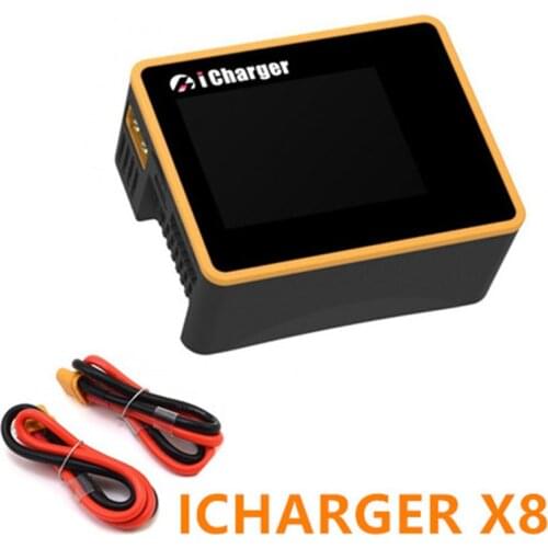 NEW! iCharger X8 1100W 30A DC LCD Screen Smart Battery Balance Charger Discharger for 1-8s LiPo/Lilo/LiFe/LiHV Batte RC Model