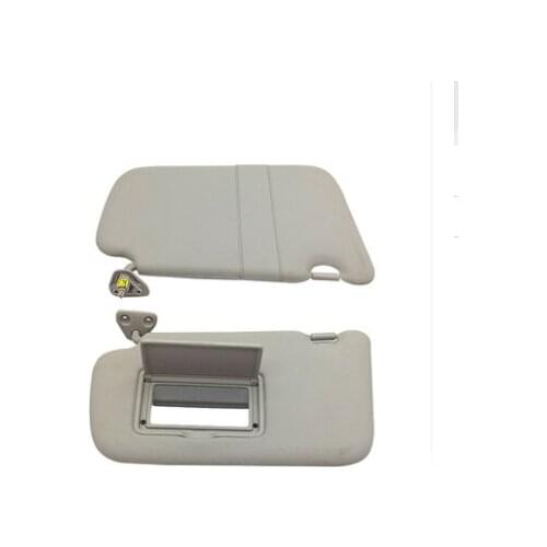 QDAEROHIVE Left Side Car Sun Visor With Mirror For Nissan Tiida 2011-2015 Accessories